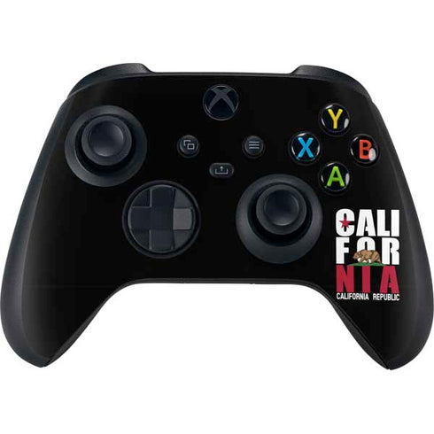 California Black Block Xbox Series X Skins